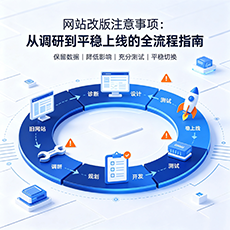 白城建站-网站改版注意事项：从调研到平稳上线的全流程指南