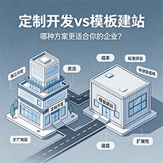 洮北建站-定制开发vs模板建站：哪种方案更适合你的企业？