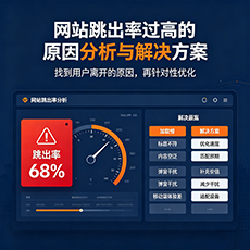 白城建站-网站跳出率过高的原因分析与解决方案
